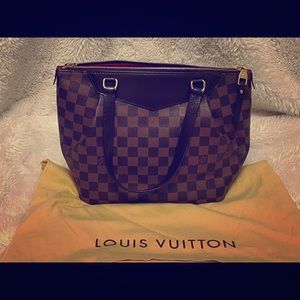 louis vuitton damier canvas westminster purse PM